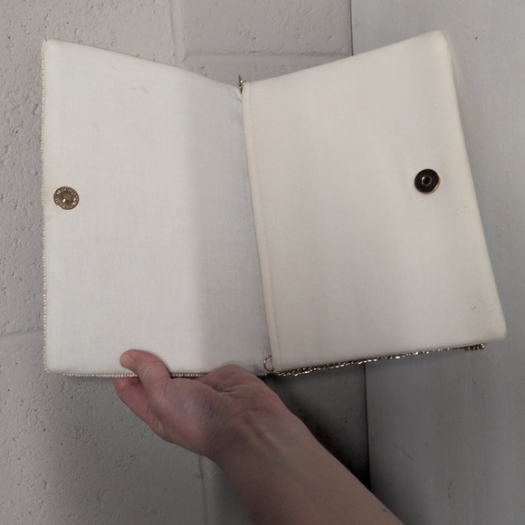 Happily Ever After Hand Beaded Women's Clutch, Bridal, Bride, Wedding Accessory - Picture 5 of 8